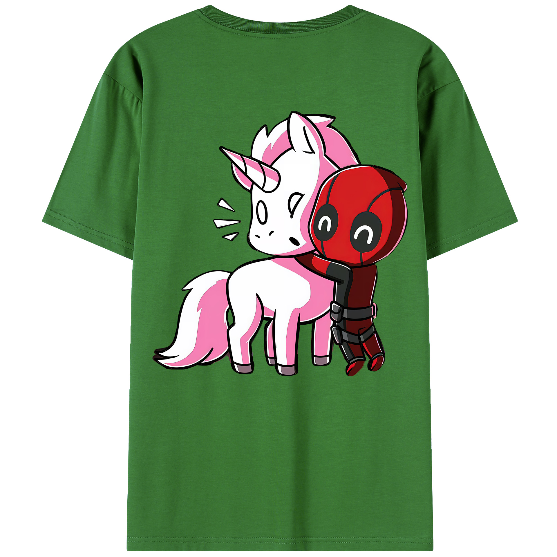 （画像用） Deadpool デッドプール レディース半袖Tシャツ(バックプリント)